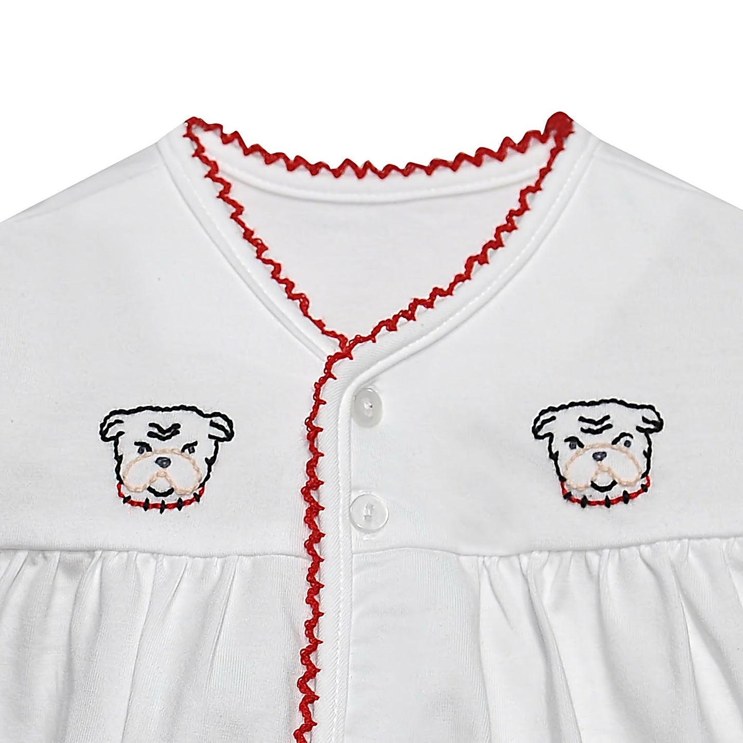 Red/Gray Unisex Diaper Set