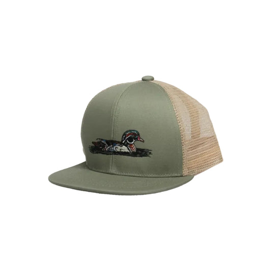 Boys Trucker Hat- Wood Duck