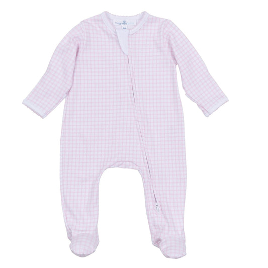 Peek-A-Boo Wishes Footie – Pink