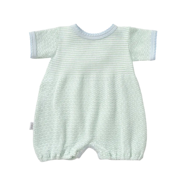 Paty Bubble Mint w/ Blue Trim