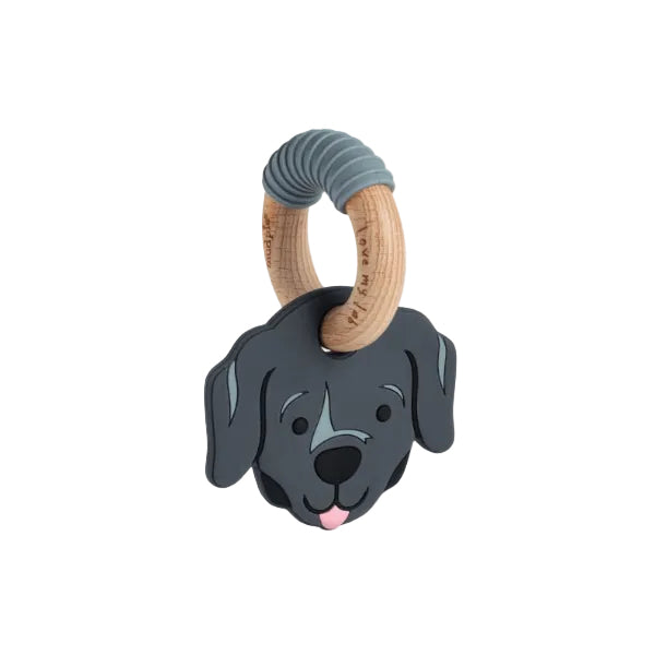 Black Lab Dog Teether