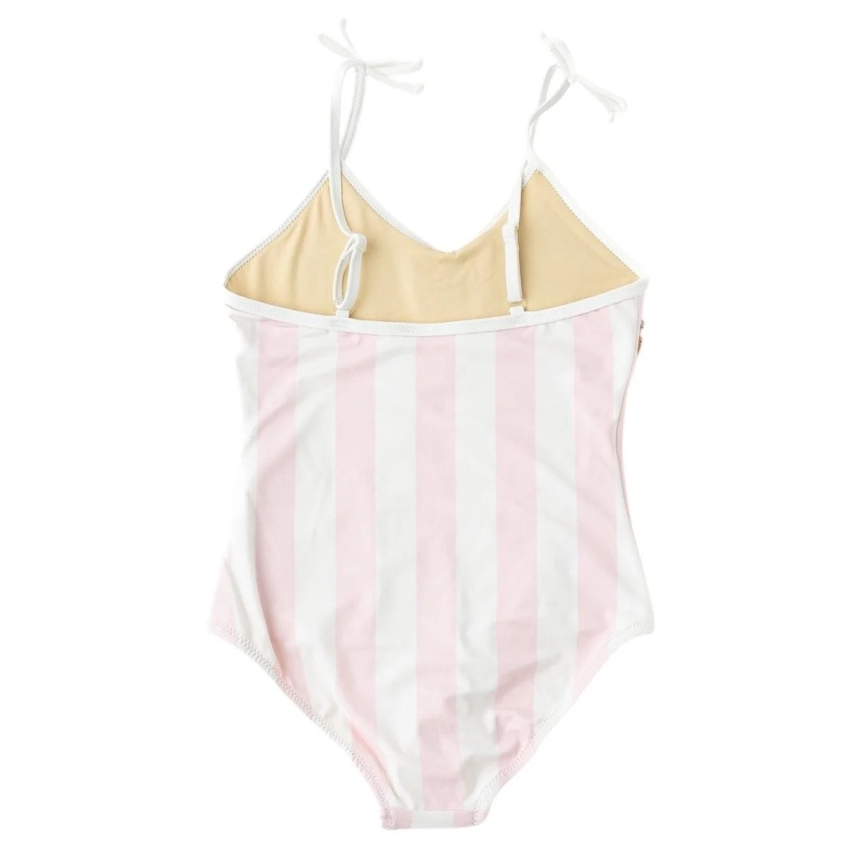Strawberry Girls Sequin Striped One Piece Swimsuit