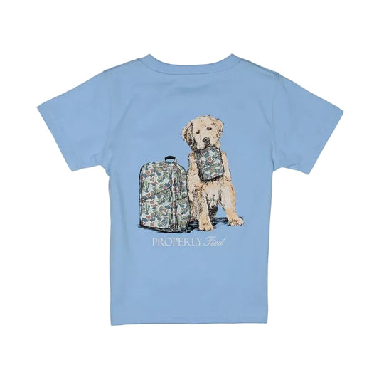 Boys Study Buddy SS Light Blue