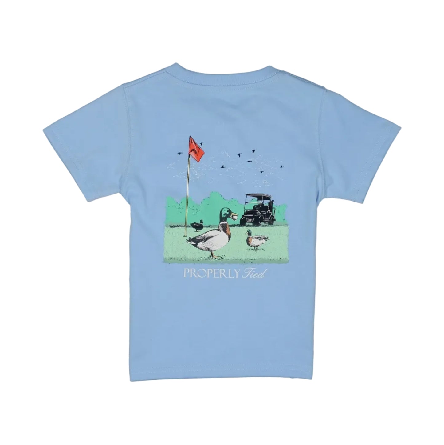 Boys Fowl Play SS Light Blue