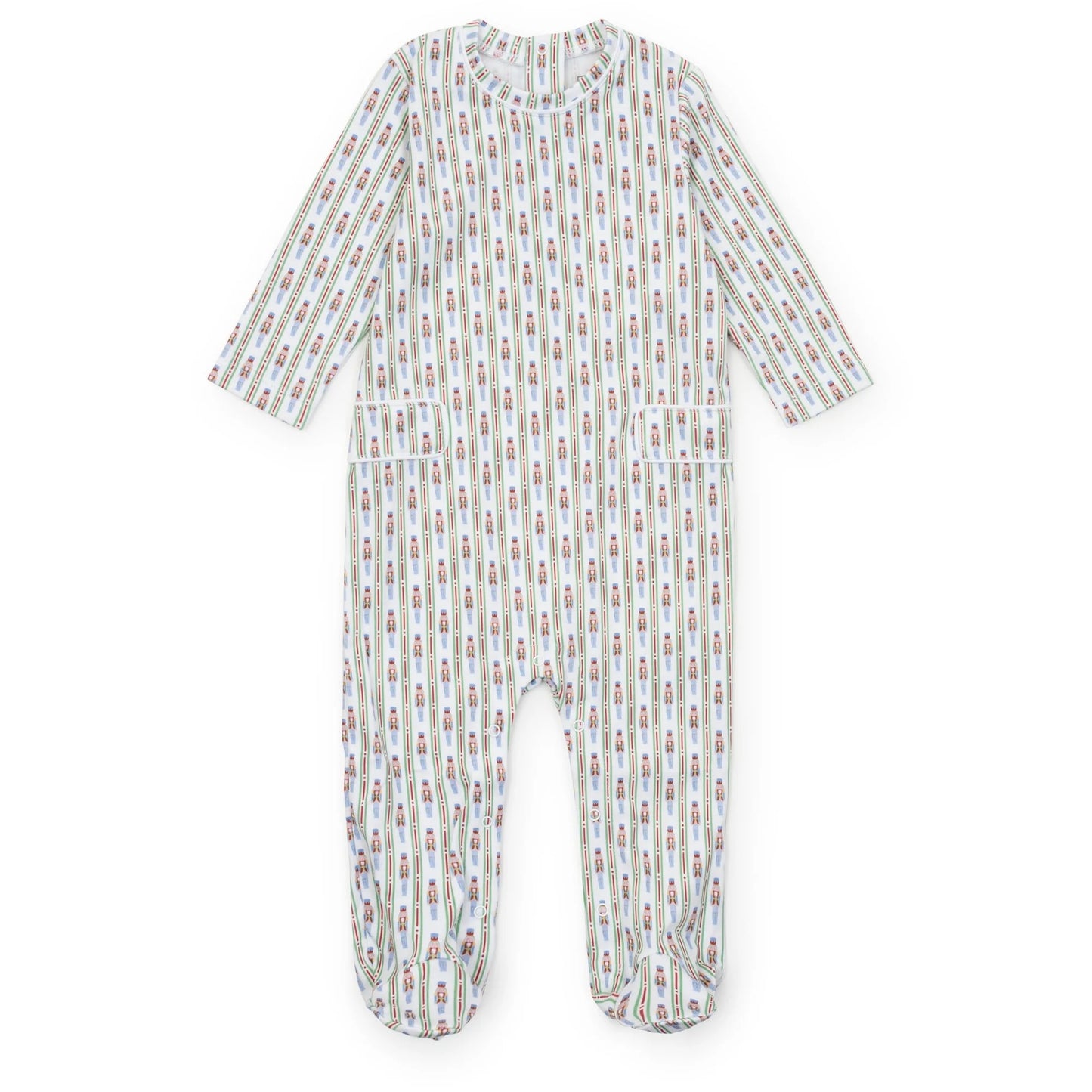Preston Boys' Romper-Nutcracker Stripe