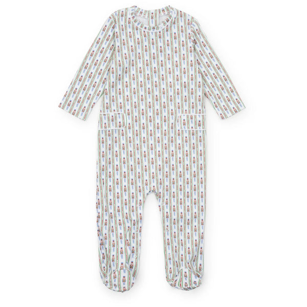 Preston Boys' Romper-Nutcracker Stripe