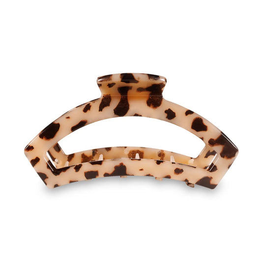 Open Hair Clip | Small | Blonde Tortoise
