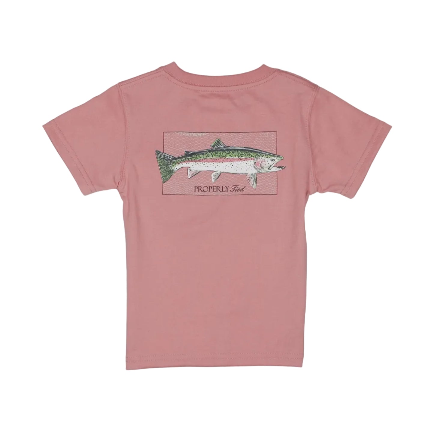 Boys Rainbow Trout SS Salmon