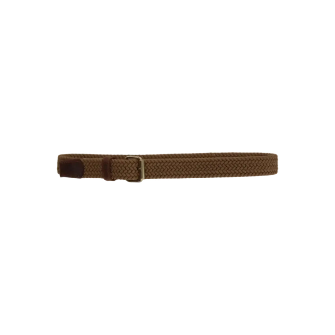 Buddy Braided Belt- Khaki