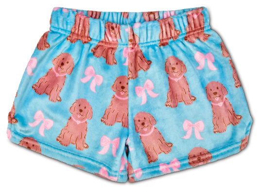 Pretty Pups Plush Shorts