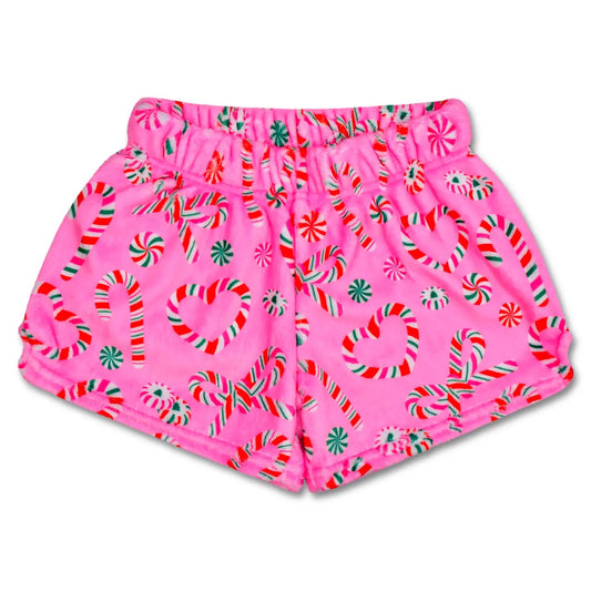 Merry Mints Plush Shorts