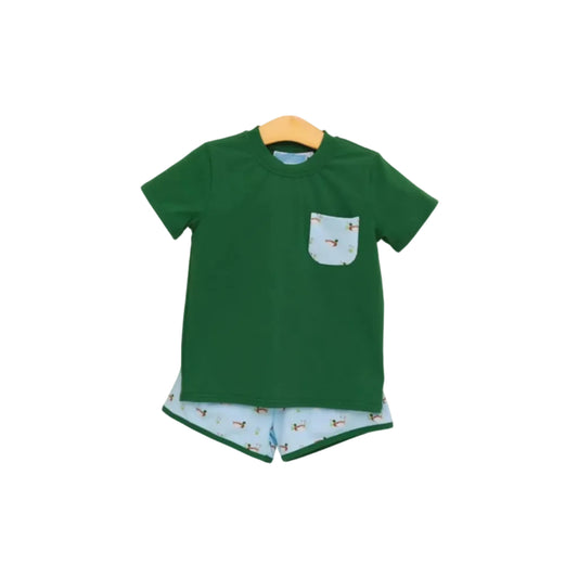 Ducks in a Row Short Set