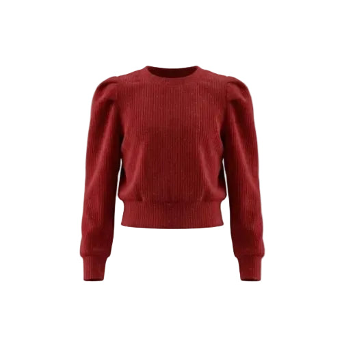 Peyton Top Red Velour