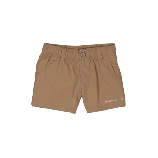 Boys Mallard Short- Camel