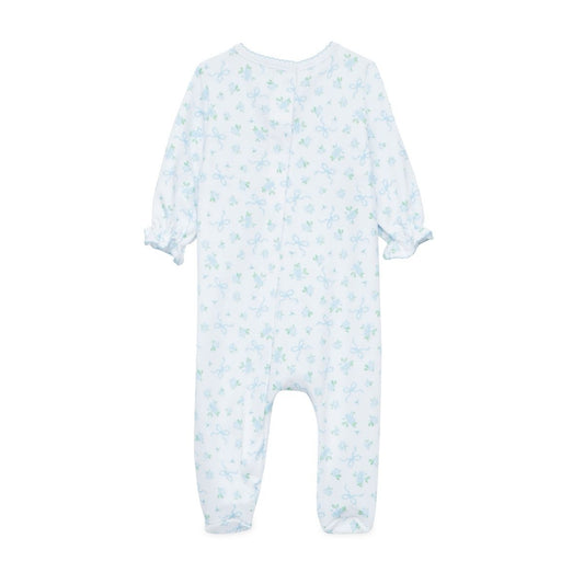 Eloise's Classics Smocked Footie- Sky Blue