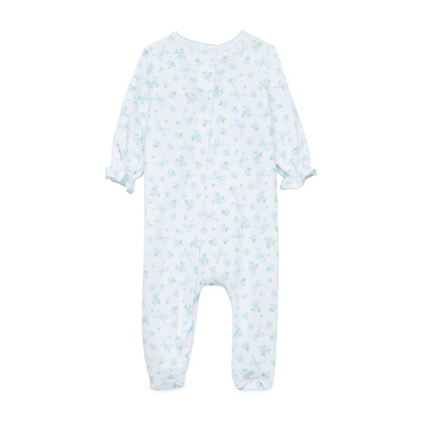 Eloise's Classics Smocked Footie- Sky Blue