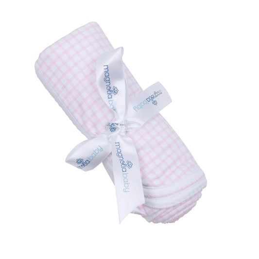Peek-A-Boo Wishes Receiving Blanket - Pink