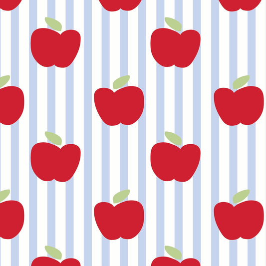 Charles Boys' Short Set- Schoolhouse Apples