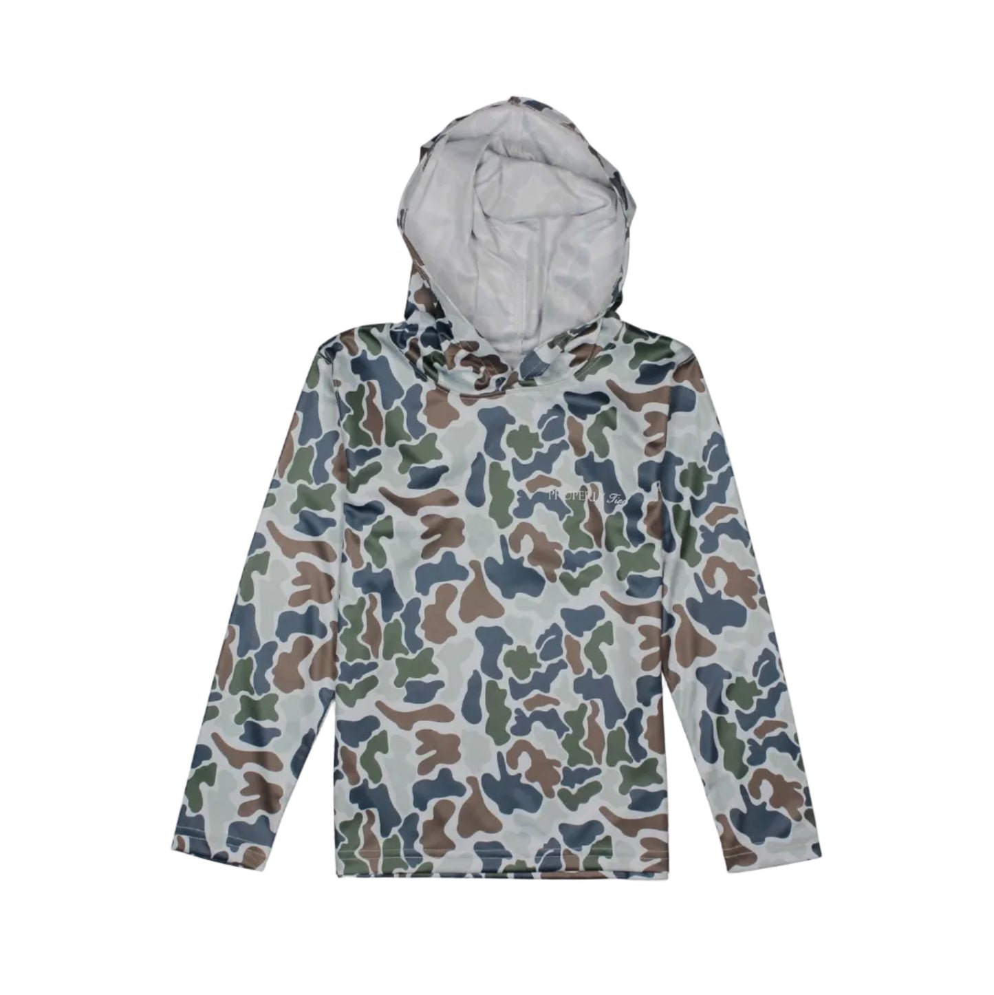 Boys Sportsman Performance Hoodie Terra Camo