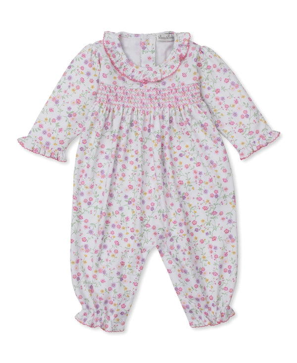 Autumn Blossoms Smocked Playsuit