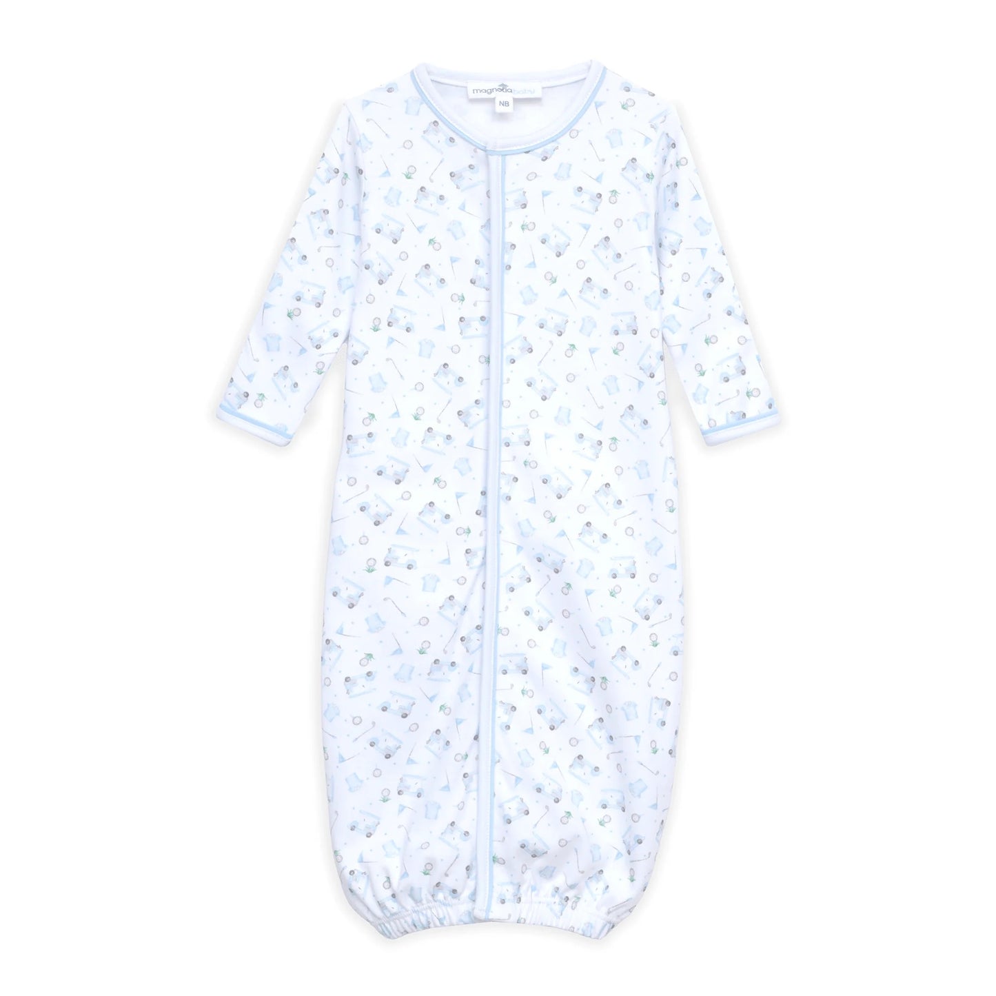 Little Golfer Print Converter-Light Blue