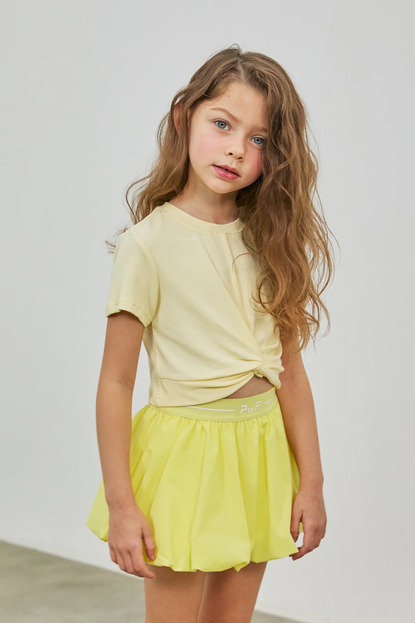 Crossflow Crop SS, Citrine