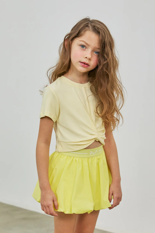 Crossflow Crop SS, Citrine