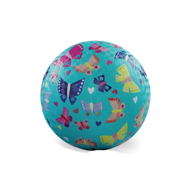 5" Playground Ball - Butterfly Rainbow