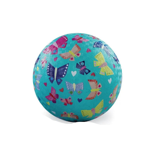 5" Playground Ball - Butterfly Rainbow