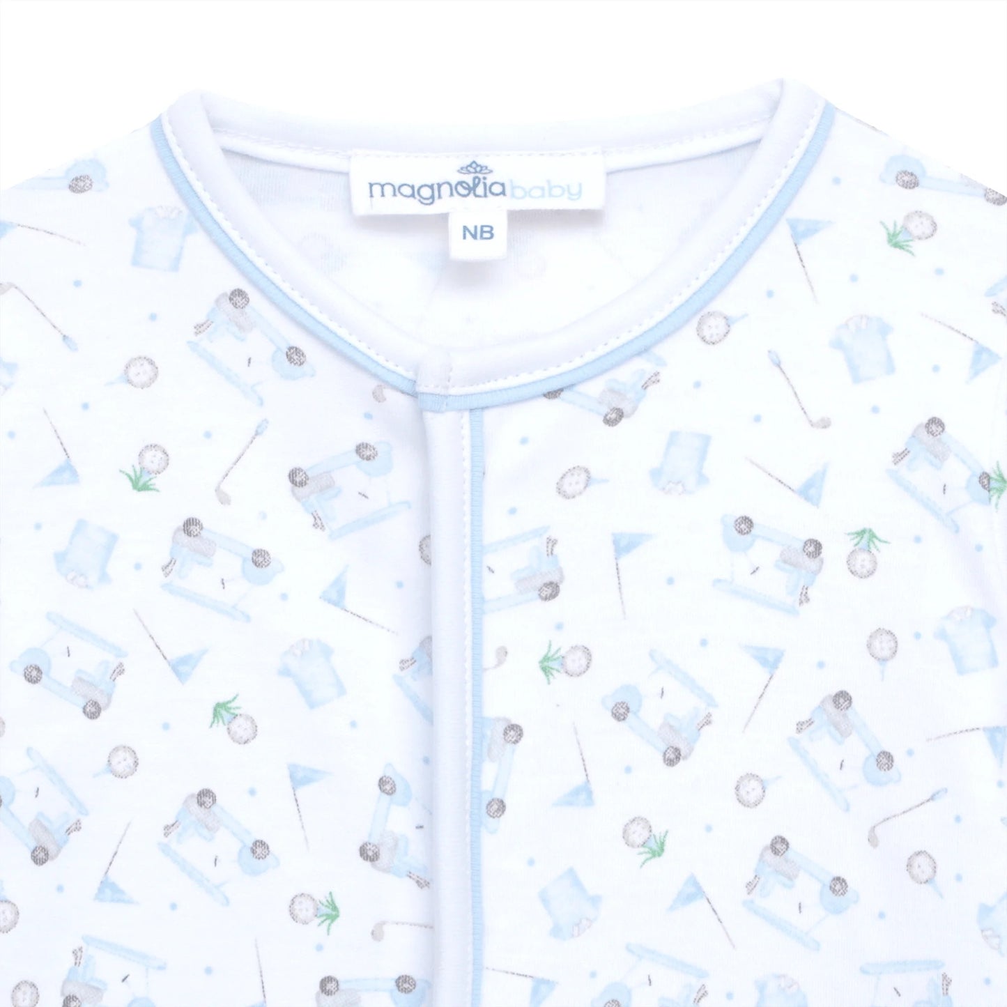 Little Golfer Print Converter-Light Blue