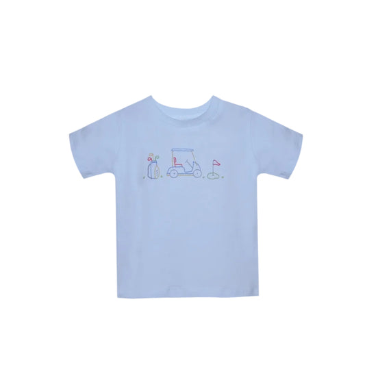 Blue Houston Shirt- Tee Time