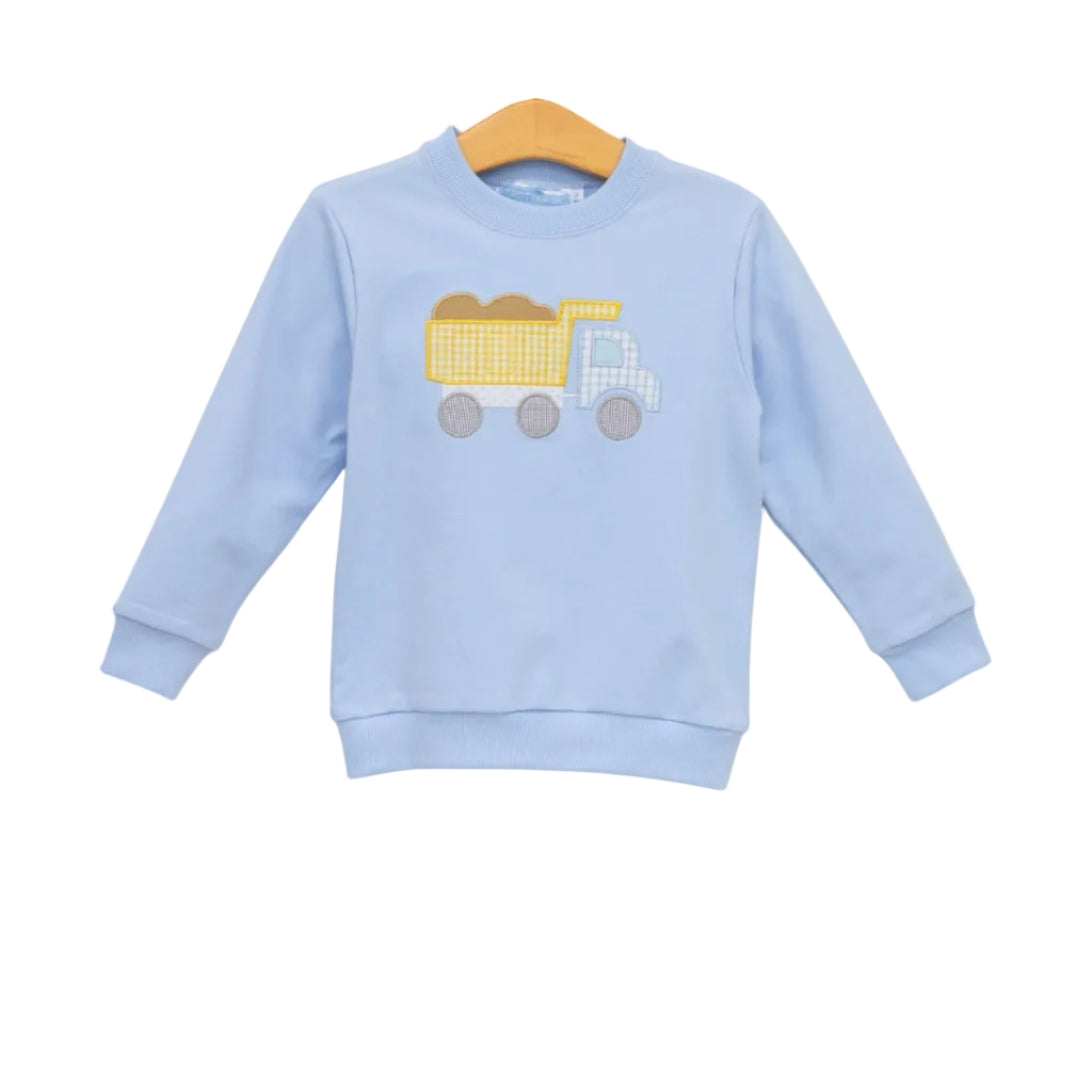 French Terry Pullover- Dump Truck