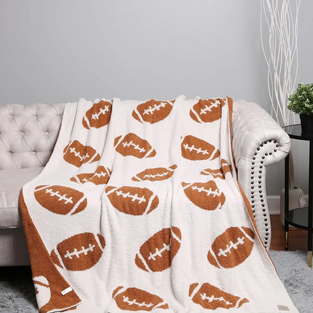 Sports Printed Blankets Football