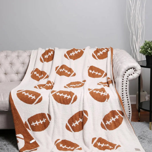 Sports Printed Blankets Football