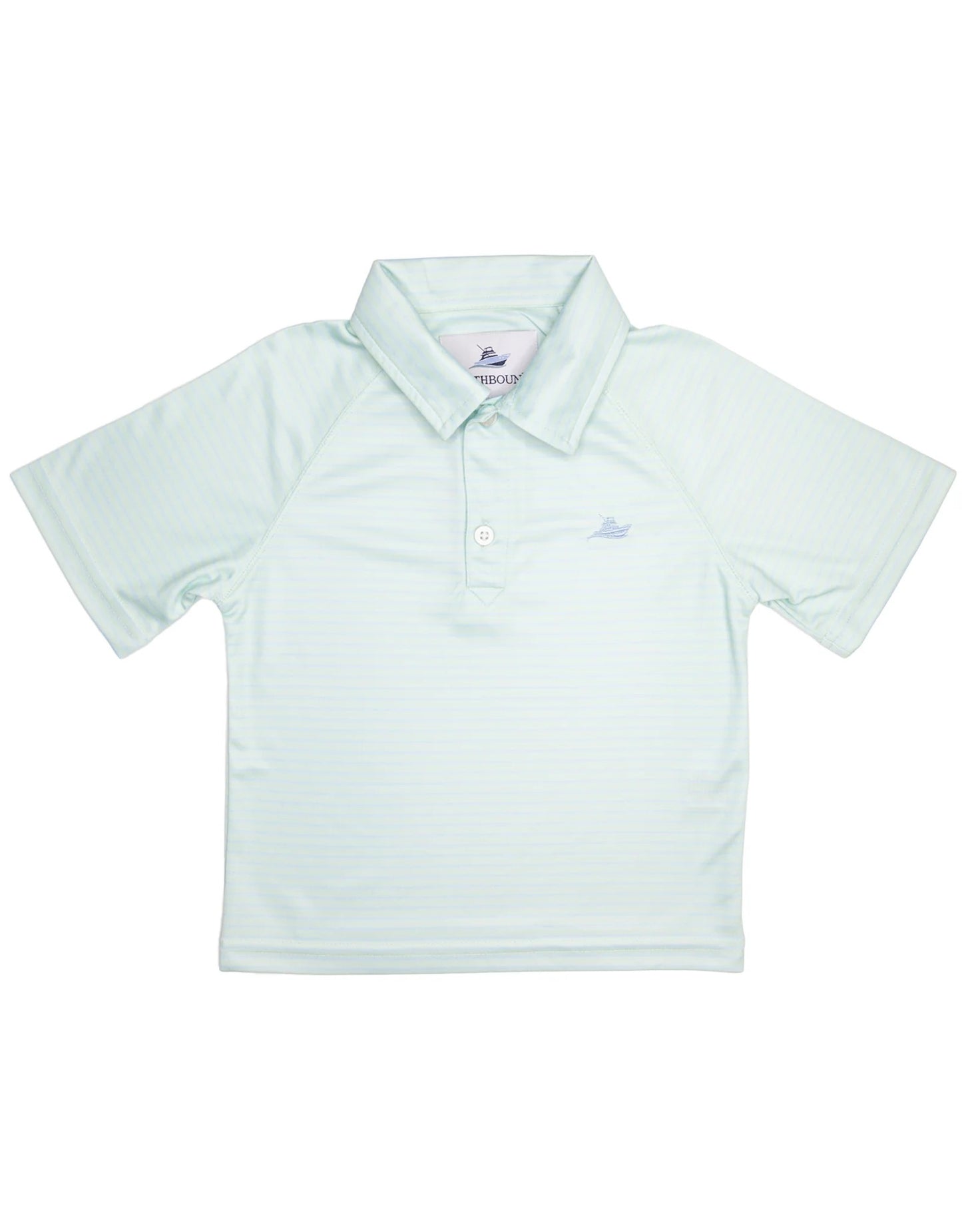 Boys Polo Cascade/Aqua