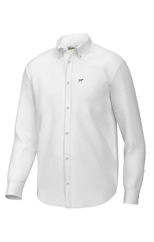 Youth Hadley Classic Long Sleeve Button Down Solid White