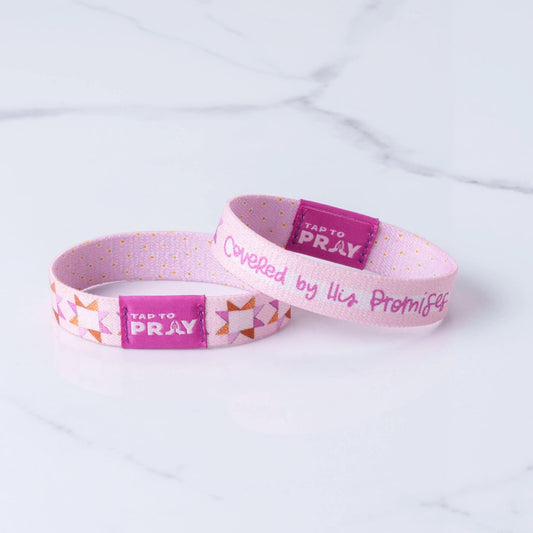 Tap To Pray™ - Kingfolk Series Wristband - Covered By His Promises