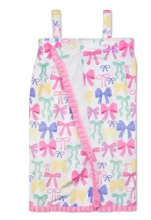 Pretty Bows Plush Spa Wrap