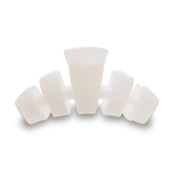 Classic Hair Clip | Small | Coconut White