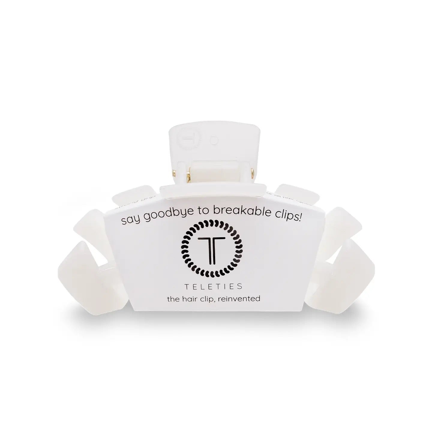 Classic Hair Clip | Small | Coconut White