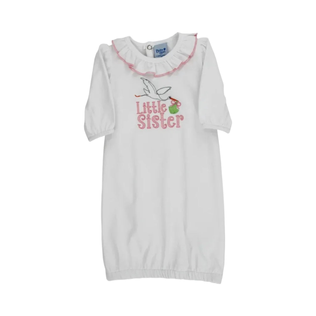 White Knit- Little Sister Sac