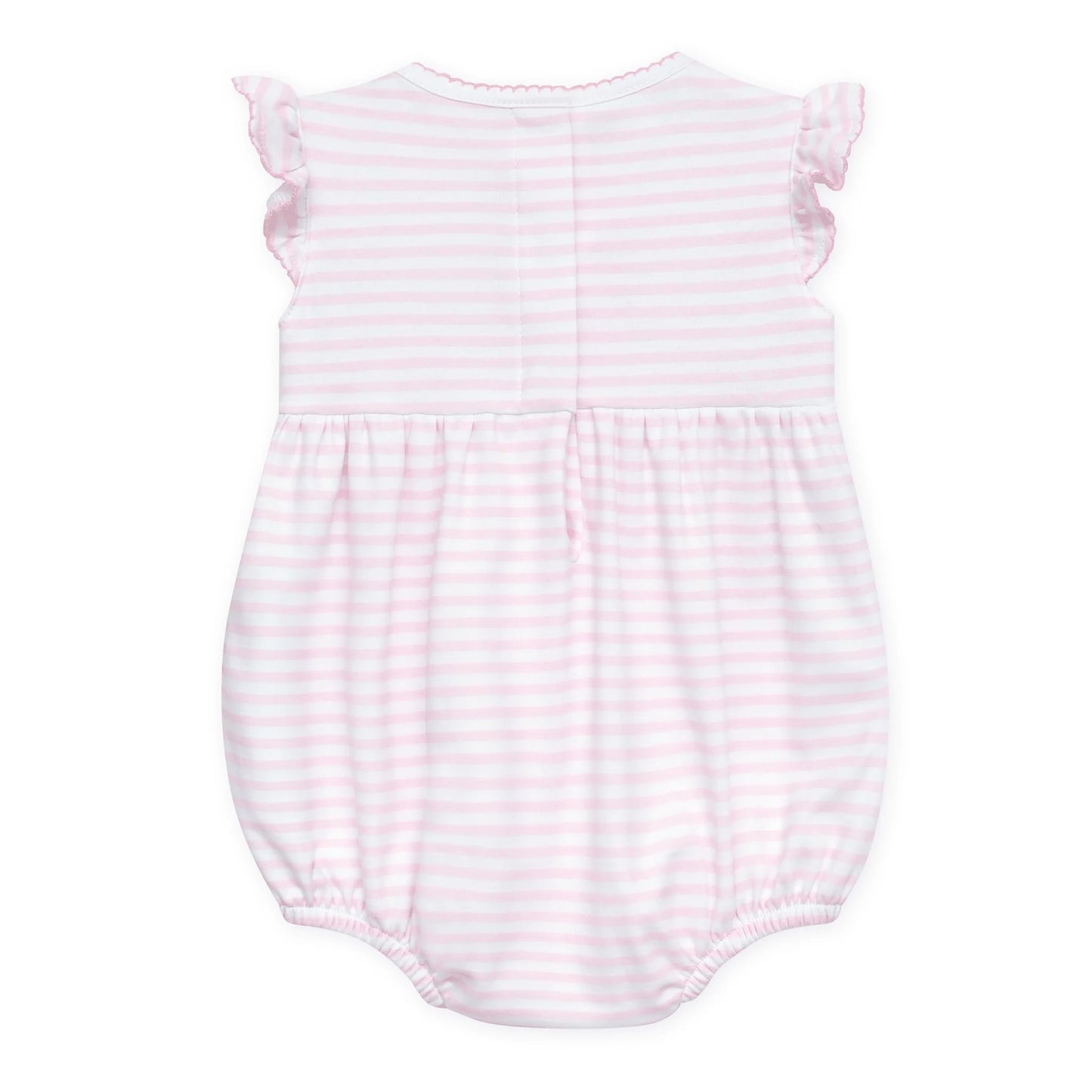 Coastal Treasures Smocked Bubble- Pink