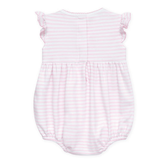 Coastal Treasures Smocked Bubble- Pink