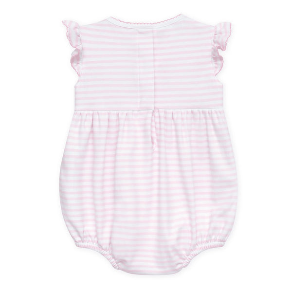 Coastal Treasures Smocked Bubble- Pink