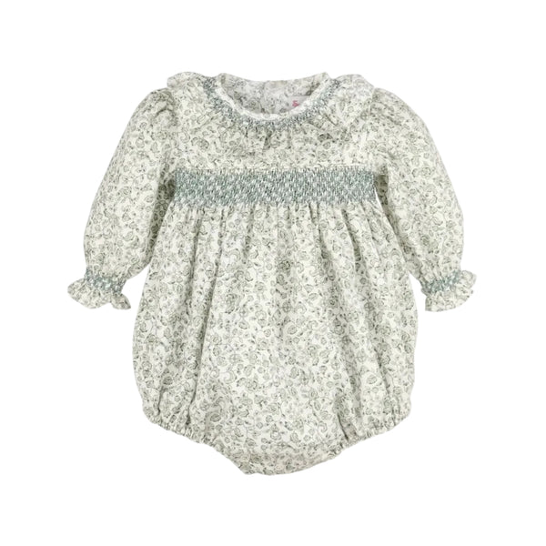 Heirloom Floral Bubble, Green