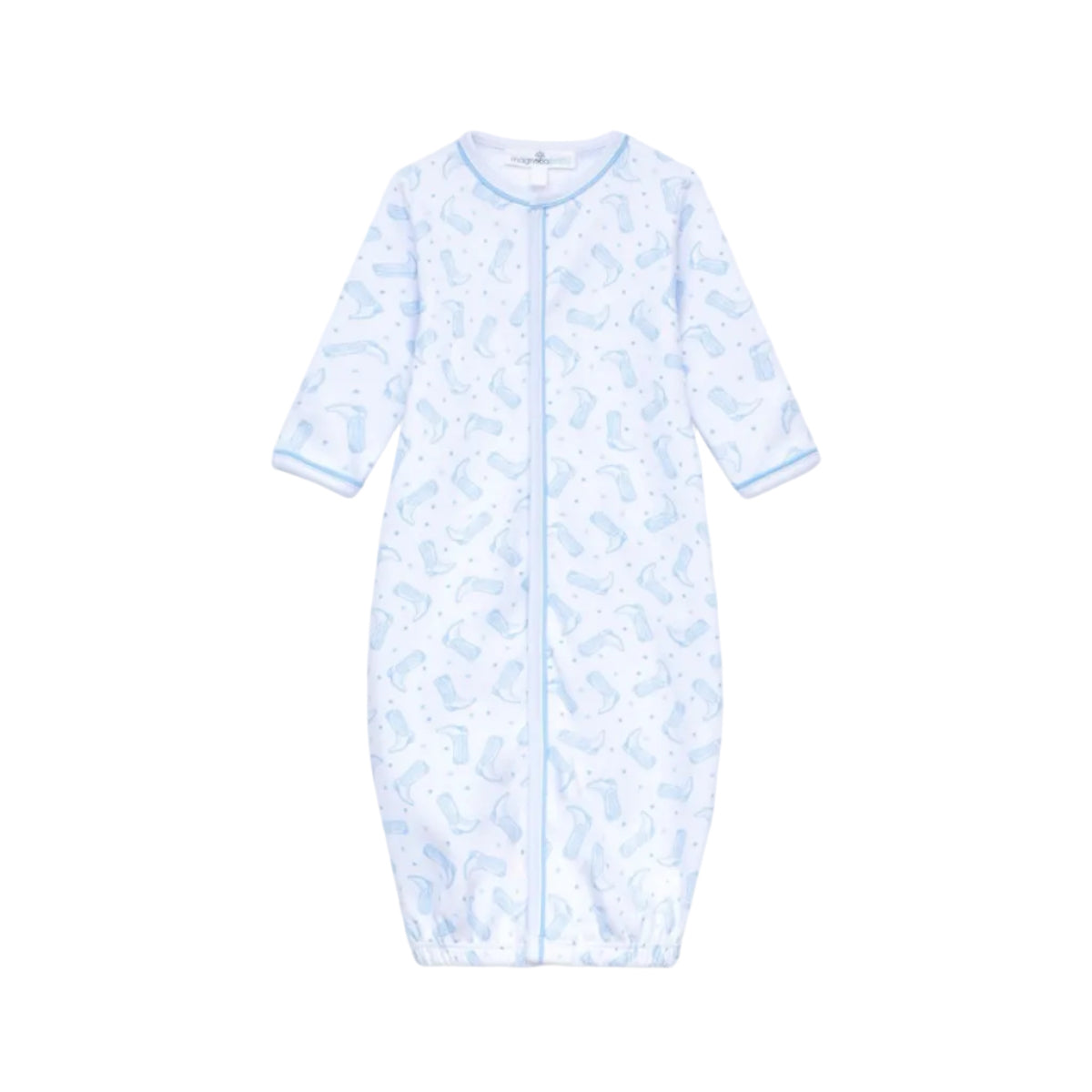 Darling Cowboy Boots Light Blue Print Converter