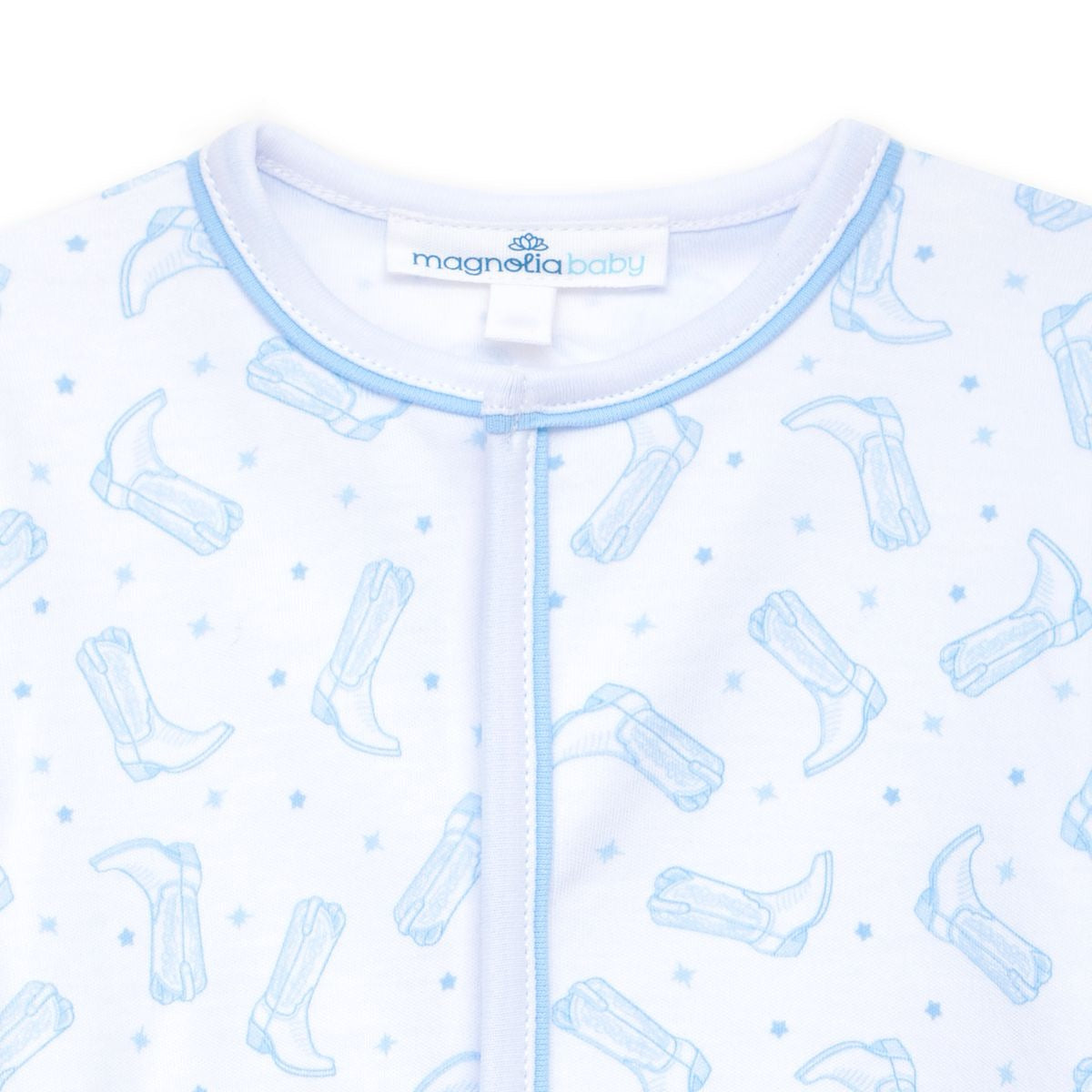 Darling Cowboy Boots Light Blue Print Converter