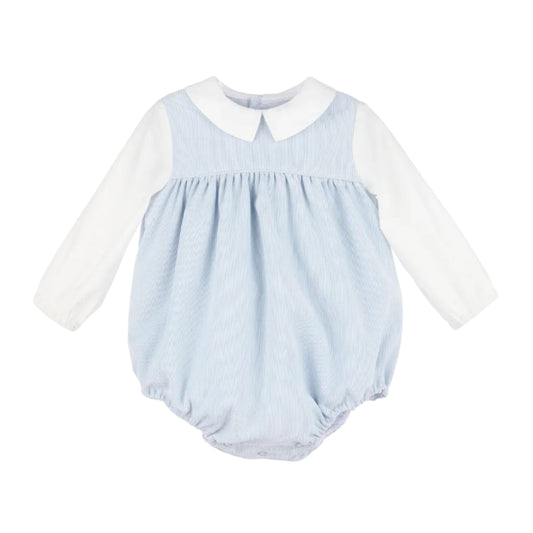 Vintage Cord Bubble- Light Blue