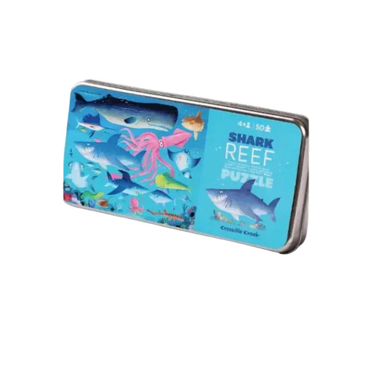 50-Piece Tin Puzzle - Shark Reef