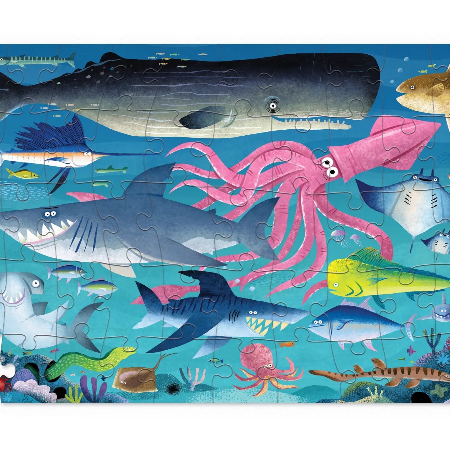 50-Piece Tin Puzzle - Shark Reef